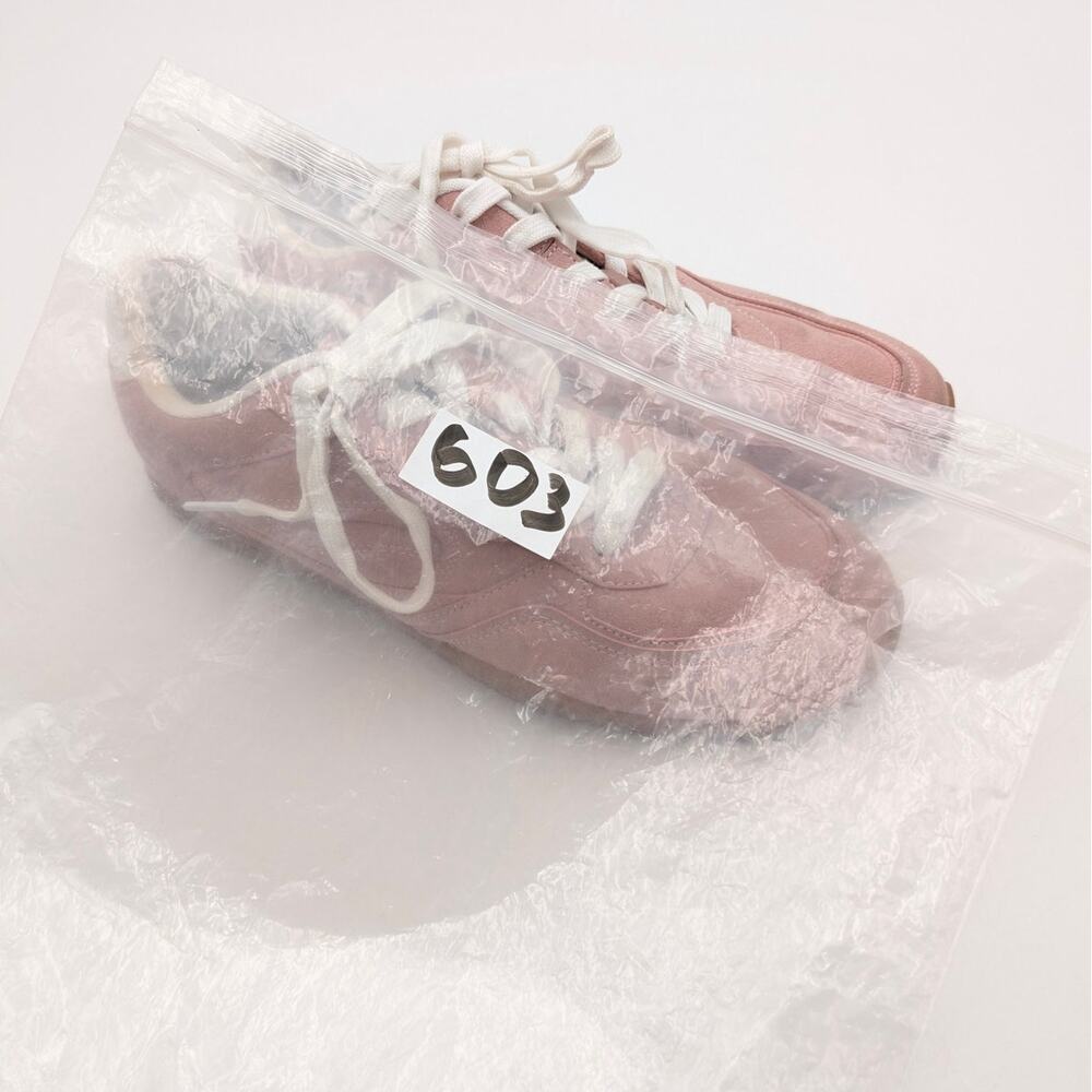 Berness Lara Low Top Sneakers Shoes Round Toe Women's Pink Size US10 EU40.5 - Picture 11 of 11